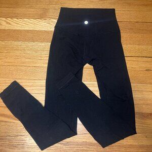 Black Lululemon Align™ High-Rise Pant 28"